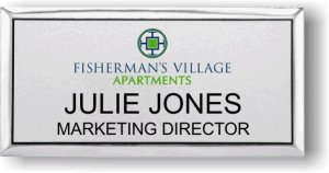 (image for) Barrett & Stokely Fisherman\'s Village Silver Executive Badge