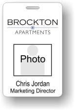 (image for) Barrett & Stokely Brockton Apartments Photo ID Badge