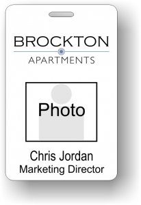 (image for) Barrett & Stokely Brockton Apartments Photo ID Badge