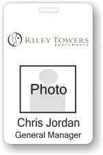 (image for) Barrett & Stokely Riley Towers Apartments Photo ID Badge