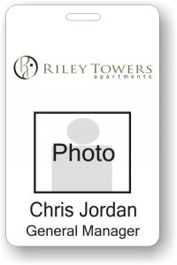 (image for) Barrett & Stokely Riley Towers Apartments Photo ID Badge