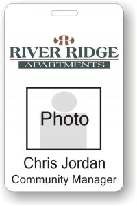 (image for) Barrett & Stokely River Ridge Apartment Photo ID Badge