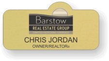 (image for) Barstow Real Estate Group Gold Shaped Badge