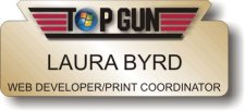 (image for) Bass Computers Top Gun Gold Badge