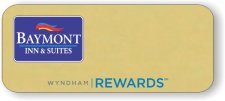 (image for) Baymont Inn & Suites Blue Logo - Gold Logo Only Badge Wyndham