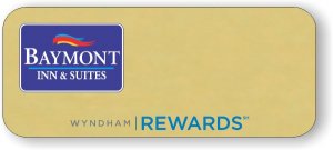 (image for) Baymont Inn & Suites Blue Logo - Gold Logo Only Badge Wyndham