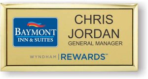 (image for) Baymont Inn & Suites Blue Logo - Executive Gold Badge Wyndham