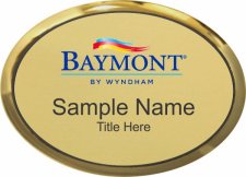 (image for) Baymont Inn & Suites Gold Oval Executive Badge