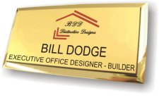 (image for) BDD Distinctive Designs Executive Gold Badge