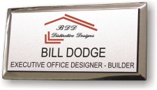 (image for) BDD Distinctive Designs Executive Silver Badge