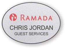 (image for) Ramada Logo A Silver Oval