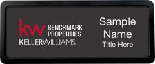 (image for) Keller Williams Benchmark Properties Prestige Black Anodized Black Badge