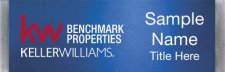 (image for) Keller Williams Benchmark Properties Small Meridian Blue Badge