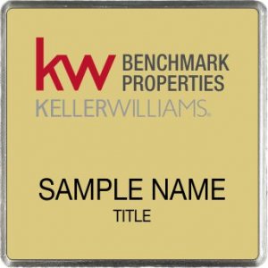 (image for) Keller Williams Benchmark Properties Gold Square Executive Badge