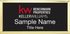 (image for) Keller Williams Benchmark Properties Gold Executive Black Badge