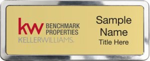 (image for) Keller Williams Benchmark Properties Polished Prestige Gold Badge