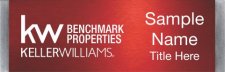 (image for) Keller Williams Benchmark Properties Small Meridian Red Badge