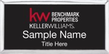 (image for) Keller Williams Benchmark Properties Silver Executive Black Badge