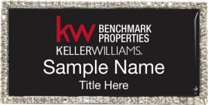 (image for) Keller Williams Benchmark Properties Silver Bling Black Badge