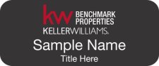 (image for) Keller Williams Benchmark Properties Standard Black Badge