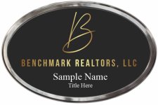 (image for) BenchMark Realtors, LLC Oval Prestige Polished badge