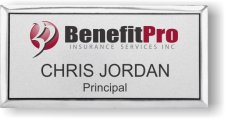 (image for) Benefit Pro Insurance Services Smaller Font Silver Executive Badge