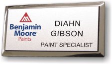 (image for) Benjamin Moore Paints Executive Silver Badge
