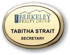 (image for) Berkeley Realty Group Gold Oval Badge