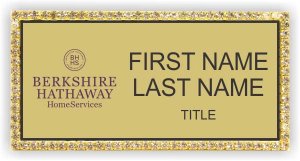 (image for) Berkshire Hathaway Gold Bling Badge