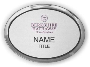 (image for) Berkshire Hathaway Oval Executive Silver Badge