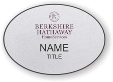 (image for) Berkshire Hathaway Oval Silver Badge