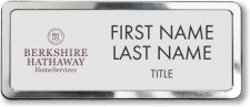 (image for) Berkshire Hathaway Silver Polished Frame Prestige Badge