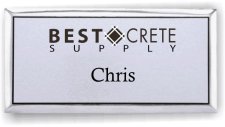 (image for) Best Tile Best Crete Supply Logo Silver Executive Badge