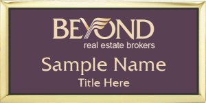 (image for) Beyond Real Estate Brokers Executive Gold Other Badge