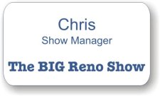 (image for) Big Reno Show White Badge