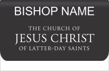 (image for) The Church of Jesus Christ of Latter-Day Saints - Bishop Pocket Badge