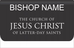 (image for) The Church of Jesus Christ of Latter-Day Saints - Bishop Pocket Badge