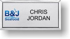 (image for) B&J Seafood Silver Executive Badge