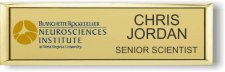 (image for) Blanchette Rockefeller Neurosciences Institute Gold Small Executive Badge