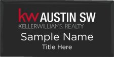 (image for) Keller Williams Austin SW Black Executive Badge