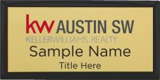 (image for) Keller Williams Austin SW Black Executive Gold Badge