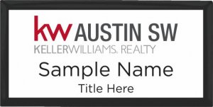 (image for) Keller Williams Austin SW Black Executive White Badge