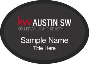 (image for) Keller Williams Austin SW Black Oval Executive Badge