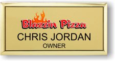 (image for) Blazzin Pizza Executive Gold Badge
