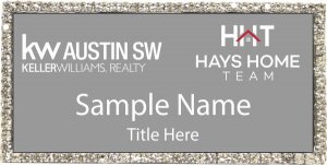 (image for) Hays Home Team Silver Bling Badge