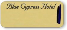 (image for) Blue Cypress Hotel Gold Logo Only Executive Badge