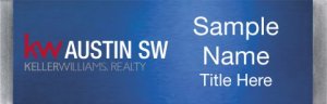 (image for) Keller Williams Austin SW Small Meridian Blue Badge