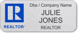 (image for) Residential Blue Realtor Silver Badge