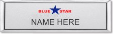 (image for) Blue Star Foods Small Executive Silver Badge