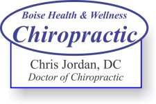 (image for) Boise Health & Wellness Chiropractic White Shaped Badge
